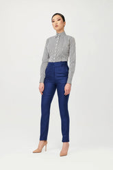 Quinn Stripe Fitted Shirt - Alexandra-Dobre.com